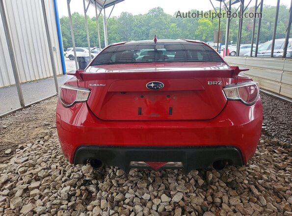 JF1ZCAC11G8604487 2016 SUBARU BRZ Красный Вид сзади
