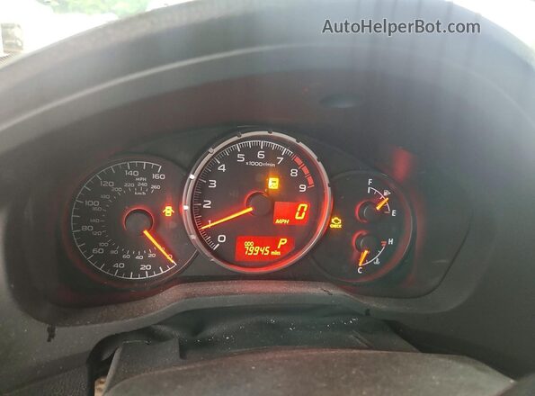 JF1ZCAC11G8604487 2016 SUBARU BRZ Красный Вид щитка приборов