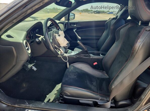 JF1ZCAC11G9603673 2016 SUBARU BRZ Gray Widok wnętrza z przodu
