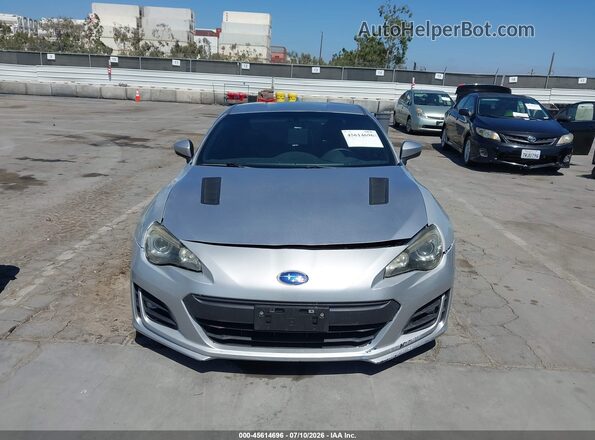 JF1ZCAC16H8606396 2017 SUBARU BRZ Silver Widok zestawu wskaźników