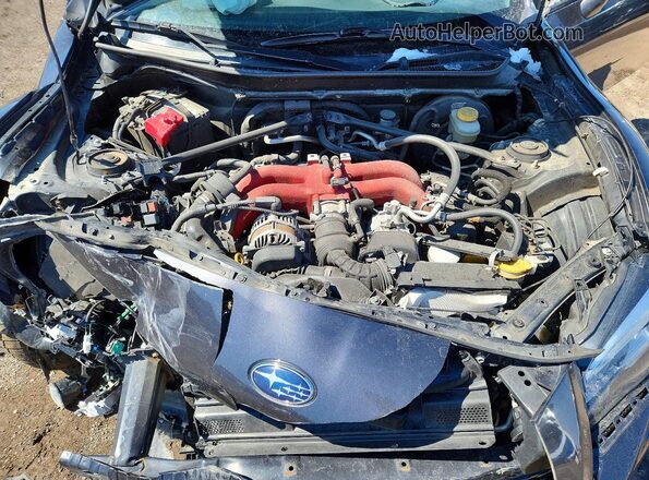 JF1ZCAC16H9604335 2017 SUBARU BRZ Серый Вид задней части салона