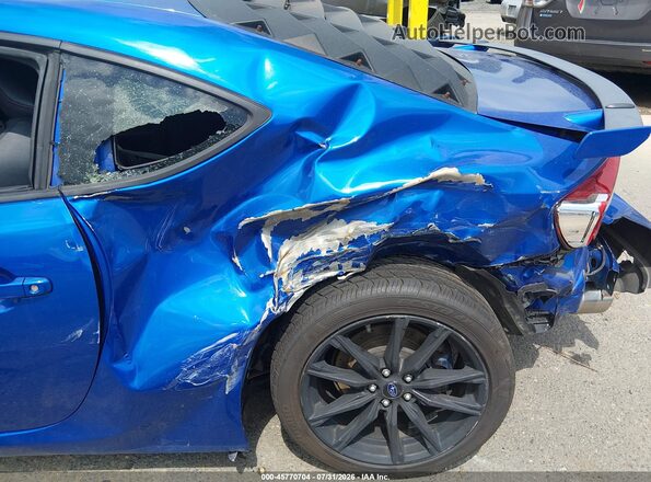 JF1ZCAC17J8603304 2018 SUBARU BRZ Blue Widok z przodu