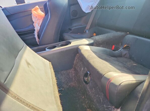 JF1ZCAC17L8700988 2020 SUBARU BRZ Charcoal უკანა სავარძლების ხედი