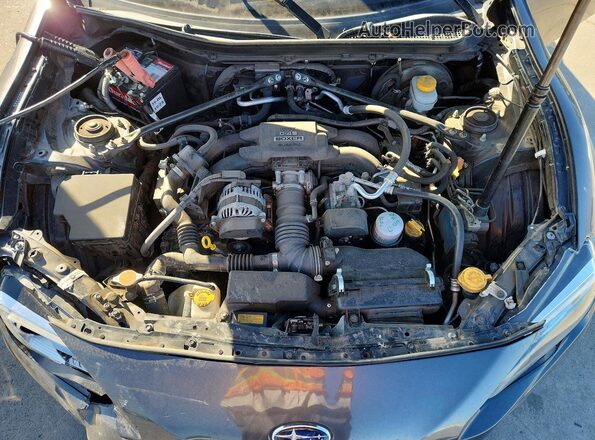 JF1ZCAC17L8700988 2020 SUBARU BRZ Charcoal უკანა სალონის ხედი