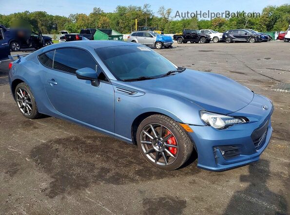 JF1ZCAC18J9601359 2018 SUBARU BRZ Blue Przód prawy