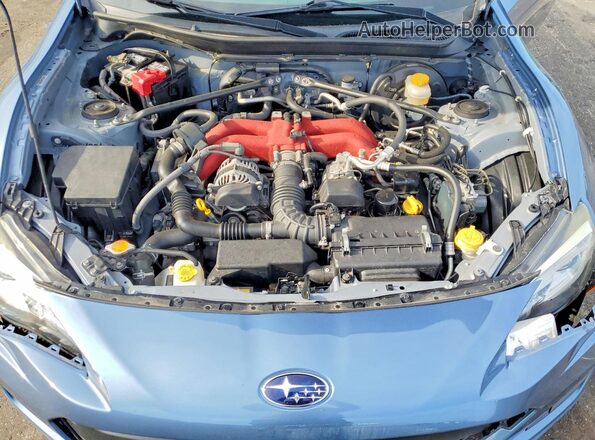 JF1ZCAC18J9601359 2018 SUBARU BRZ Blue Widok wnętrza z tyłu
