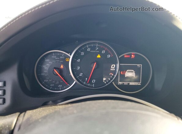 JF1ZCAC18J9601359 2018 SUBARU BRZ Blue Widok zestawu wskaźników