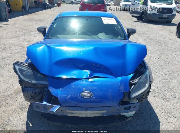 JF1ZDBB11N9702205 2022 SUBARU BRZ Синий Вид щитка приборов