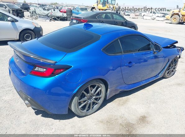 JF1ZDBB11N9702205 2022 SUBARU BRZ Синий Задняя правая четверть