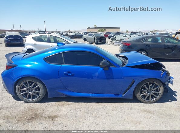 JF1ZDBB11N9702205 2022 SUBARU BRZ Синий Вид задней части салона