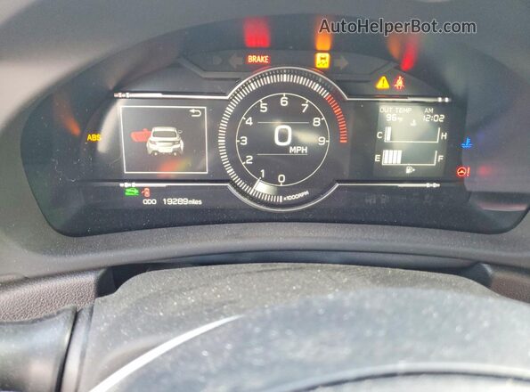 JF1ZDBB14P9707434 2023 SUBARU BRZ Blue Вид щитка приладів