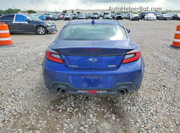 JF1ZDBB14P9707434 2023 SUBARU BRZ Blue Вид ззаду