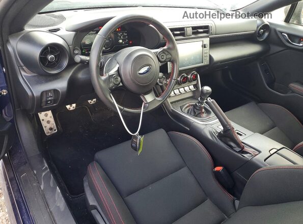 JF1ZDBB14P9707434 2023 SUBARU BRZ Blue Вид панелі приладів
