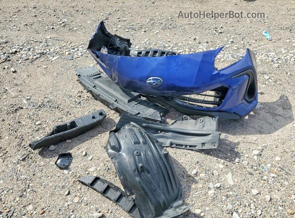 JF1ZDBB14P9707434 2023 SUBARU BRZ Blue Вид підкапотного простору