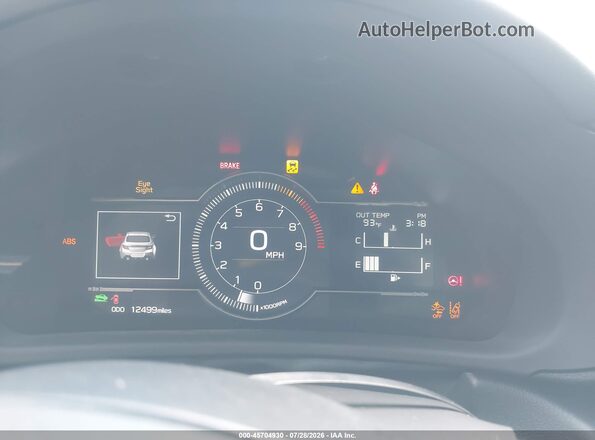JF1ZDBB14S9700556 2025 SUBARU BRZ Silver Widok tylnych siedzeń