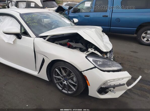 JF1ZDBB18P9707131 2023 SUBARU BRZ White Widok zestawu wskaźników
