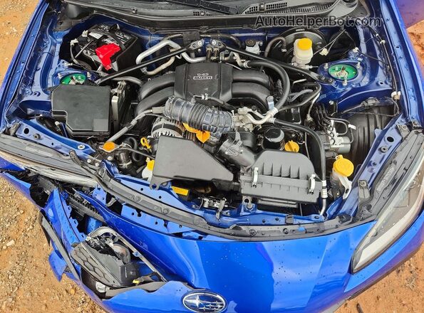 JF1ZDBE14P9703086 2023 SUBARU BRZ Blue Vista interior trasera