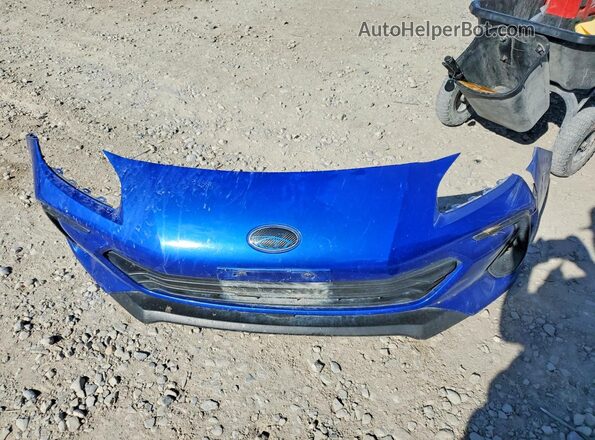 JF1ZDBE1XN9704093 2022 SUBARU BRZ Blue Vista del compartimento del motor