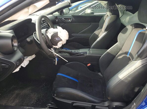 JF1ZDBS13S9702797 2025 SUBARU BRZ Blue Vista interior delantera