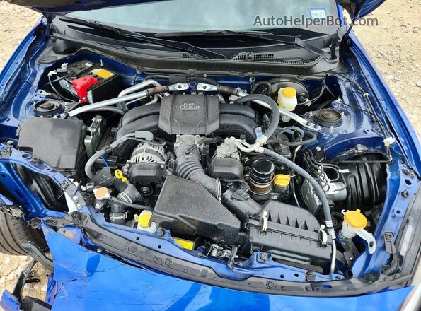 JF1ZDBS13S9702797 2025 SUBARU BRZ Blue Vista interior trasera