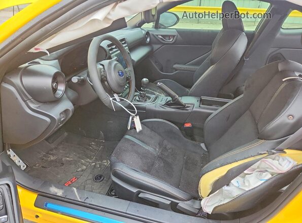 JF1ZDBS19T9700652 2026 SUBARU BRZ Yellow Vista interior delantera
