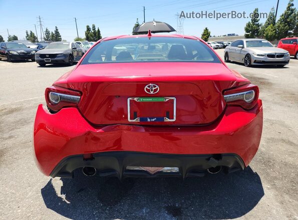 JF1ZNAA14H8704484 2017 TOYOTA 86 Red უკანა ხედი