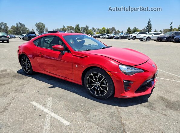 JF1ZNAA14H8704484 2017 TOYOTA 86 Red წინა მარჯვენა