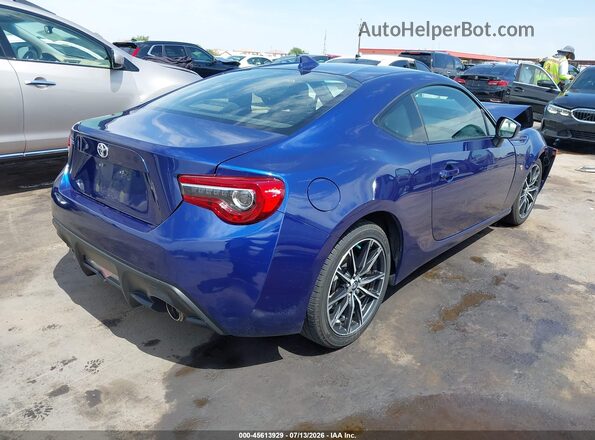 JF1ZNAA16H9703668 2017 TOYOTA 86 Blue Հետևի աջ
