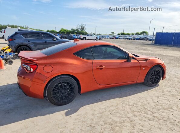 JF1ZNAA19H8705467 2017 TOYOTA 86 Orange Հետևի աջ