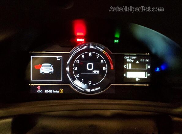 JF1ZNBB1XP9763892 2023 TOYOTA GR86 Черный Вид щитка приборов