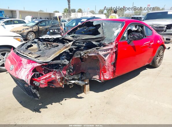 JF1ZNBC14P8750026 2023 TOYOTA GR86 Red Front left