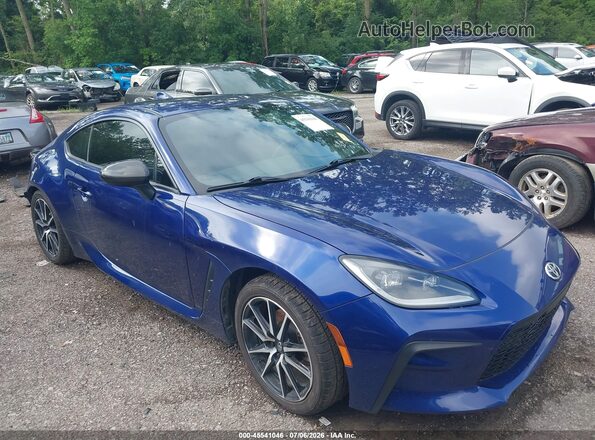 JF1ZNBC18N8755324 2022 TOYOTA GR86 Blue Սալոնի հետևի տեսք