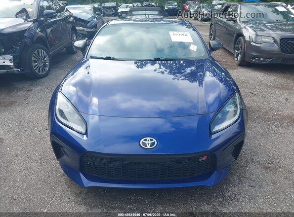 JF1ZNBC18N8755324 2022 TOYOTA GR86 Blue Սարքավորումների վահանակի տեսք