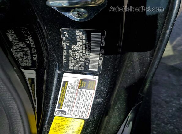 JF1ZNBE10P9756946 2023 TOYOTA GR Black Vista de la etiqueta del VIN
