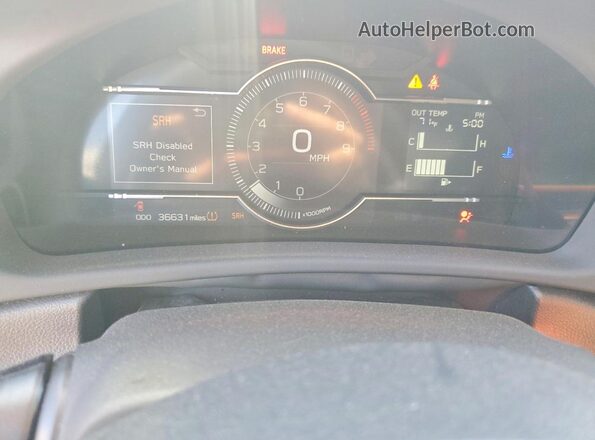 JF1ZNBE11P9759841 2023 TOYOTA GR Gray Widok zestawu wskaźników