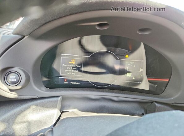 JF1ZNBE11S8750233 2025 TOYOTA GR Silver Widok zestawu wskaźników
