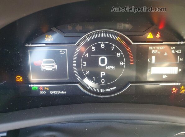 JF1ZNBE12T8077387 2026 TOYOTA GR Red Вид щитка приладів