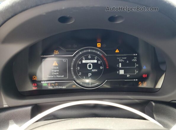 JF1ZNBE13R8756173 2024 TOYOTA GR Red Instrument cluster view