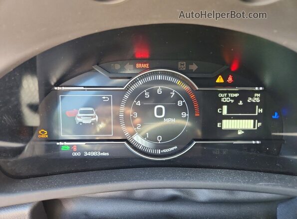 JF1ZNBE1XN9758068 2022 TOYOTA GR Blue Vista del cuadro de instrumentos