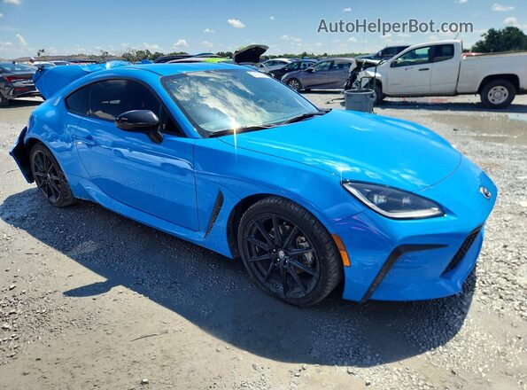 JF1ZNBE1XP9753939 2023 TOYOTA GR Blue Передня права чверть