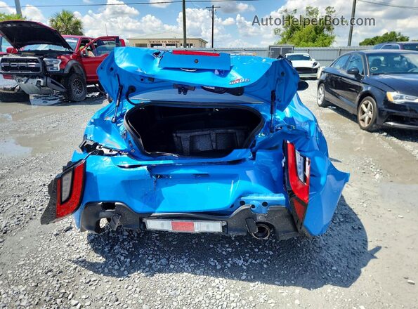 JF1ZNBE1XP9753939 2023 TOYOTA GR Blue Вид ззаду
