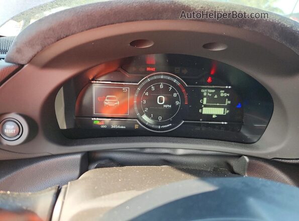 JF1ZNBE1XR9758643 2024 TOYOTA GR Blue Widok zestawu wskaźników