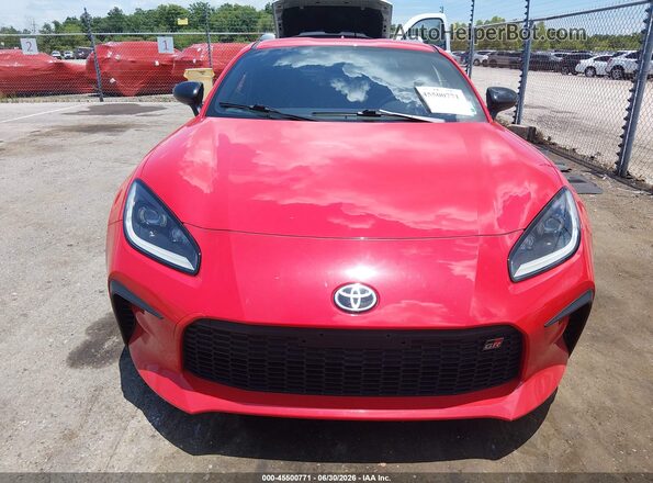 JF1ZNBF13P8764656 2023 TOYOTA GR86 Red Vista del cuadro de instrumentos