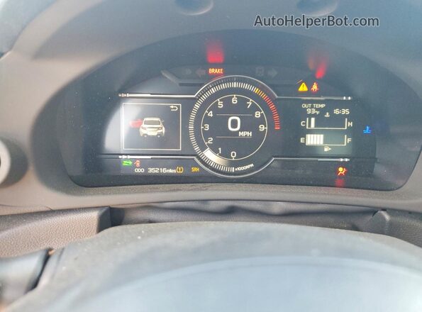 JF1ZNBG19P9755209 2023 TOYOTA GR86 Оранжевый Вид щитка приборов
