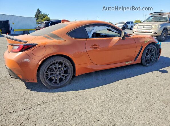 JF1ZNBG19P9755209 2023 TOYOTA GR86 Оранжевый Задняя правая четверть
