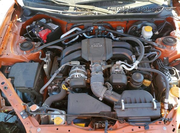 JF1ZNBG19P9755209 2023 TOYOTA GR86 Оранжевый Вид задней части салона
