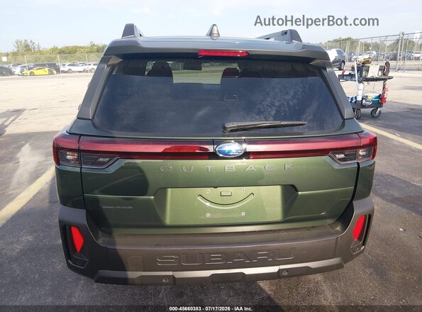 JF2BUPAD1TY461447 2026 SUBARU OUTBACK Green 