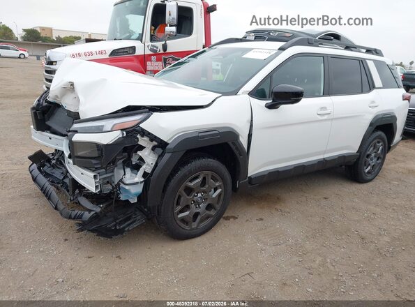 JF2BUPAD4TY481255 2026 SUBARU OUTBACK White Przód lewy