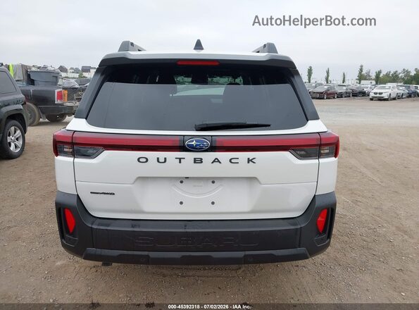 JF2BUPAD4TY481255 2026 SUBARU OUTBACK White 