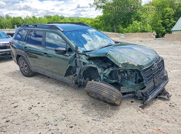 JF2BUPAD9TY455461 2026 SUBARU OUTBACK Зеленый Передняя правая четверть